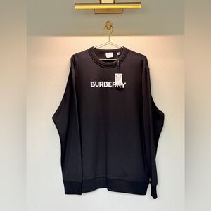 Burberry Black Logo Sweatshirt